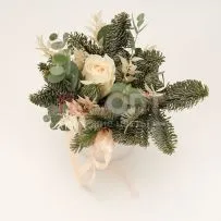 Новогодняя композиция № 40 в коробке  — фото 21