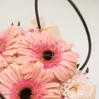 Композиция № 172 с розовыми герберами — фото 41