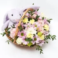 Подарочная корзина № 12 с мягкой игрушкой — фото 29