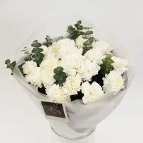 Букет № 553 с белой гвоздикой  — фото 33