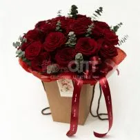 Композиция № 231 в крафтовой сумочке — фото 5