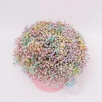 Коробка № 177 с цветной гипсофилой  — фото 39