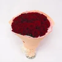 Букет № 450 с красными розами  — фото 33