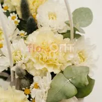 Композиция № 254 белая в сумочке  — фото 49