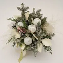 Новогодняя композиция № 44 в коробке  — фото 13