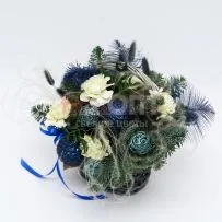 Новогодняя композиция № 45 — фото 13