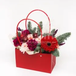 Новогодняя композиция № 33  — фото 1