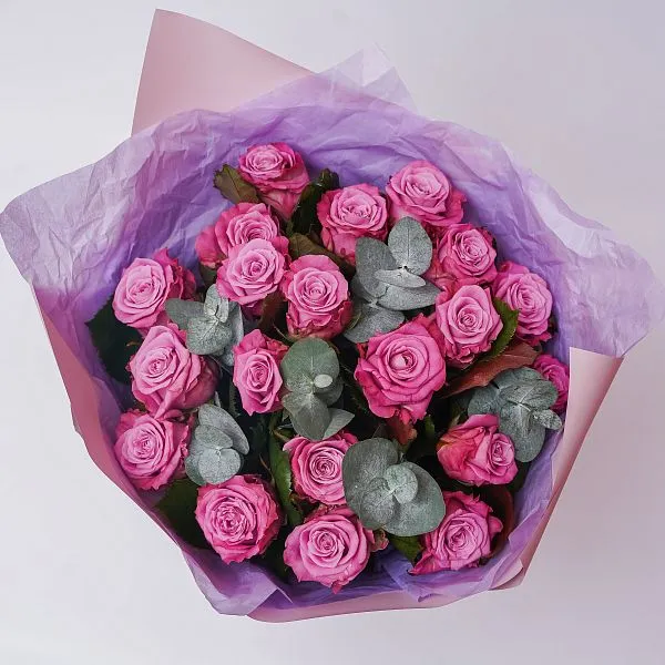 Букет № 560 из 21 розы  — фото 2