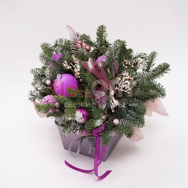 Новогодняя композиция № 54 — фото 2