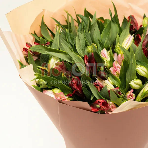 Букет № 536 с альстромерией  — фото 3