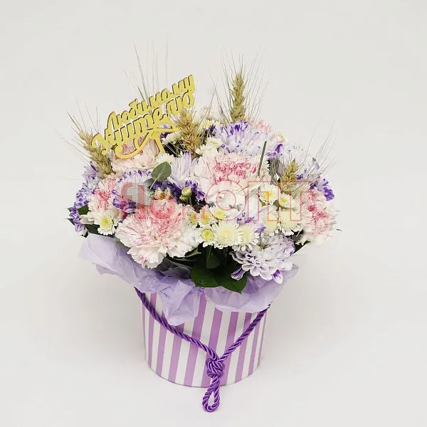 Коробка № 202 фиолетовая  — фото 1