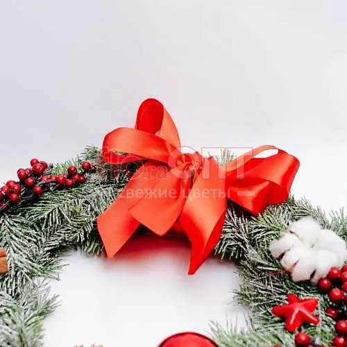 Новогодний венок № 7 — фото 4