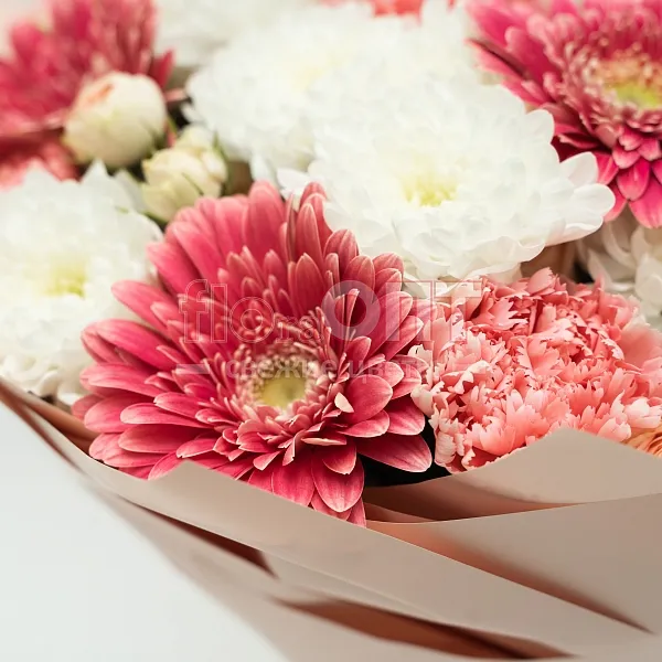 Букет № 517 сборный с герберами — фото 3