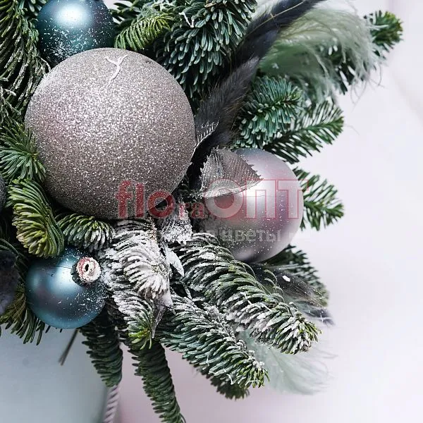 Новогодняя композиция № 25  — фото 4