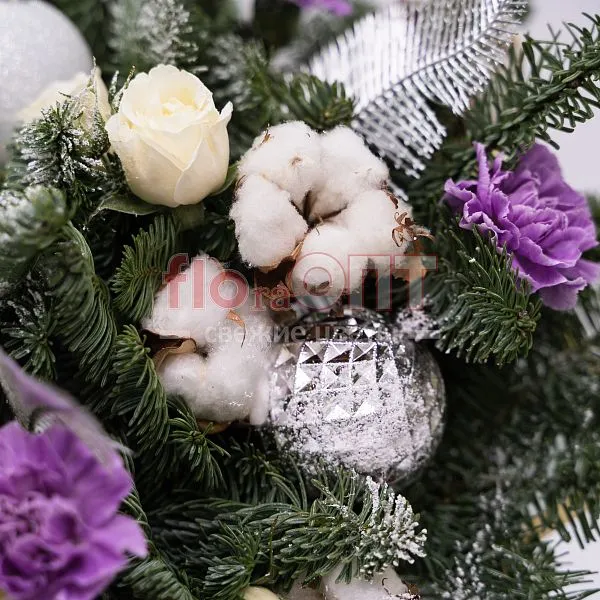 Новогодняя композиция № 60 — фото 5