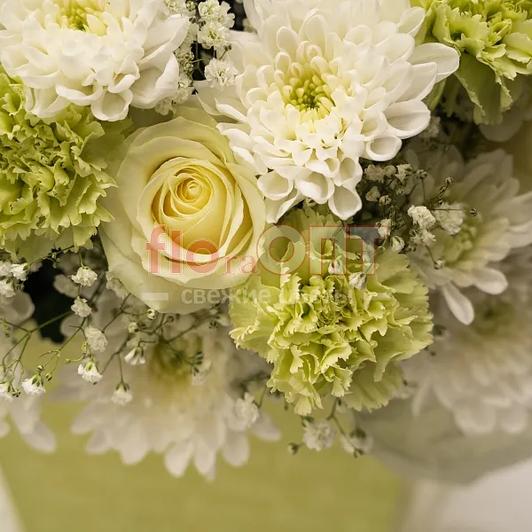 Коробка № 278 сборная с хризантемой  — фото 4