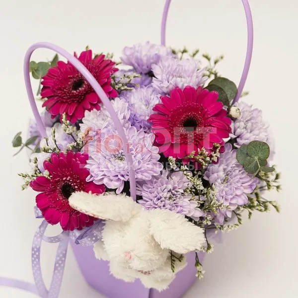 Композиция № 225 в фиолетовой сумочке  — фото 4