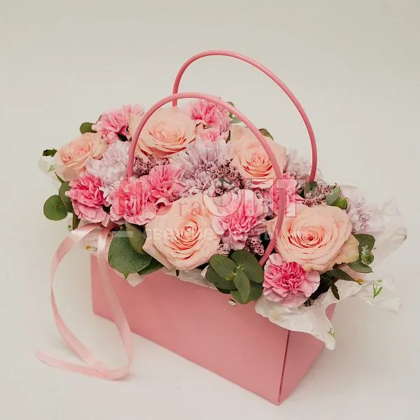 Композиция № 243 розовая  — фото 2