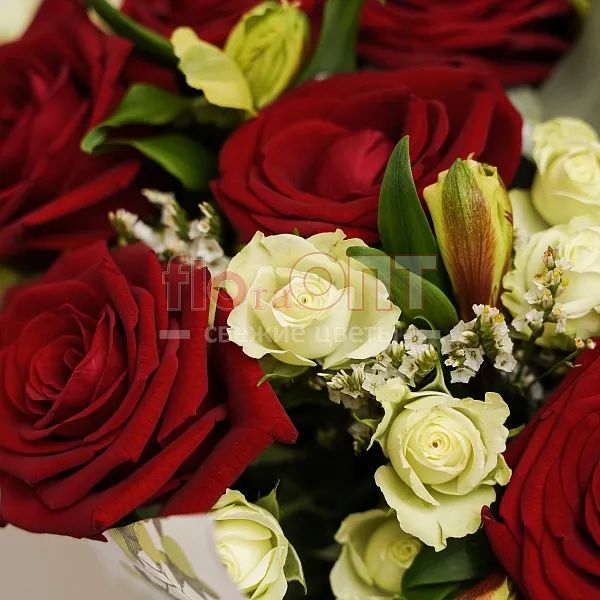 Букет № 418 с красной розой — фото 5