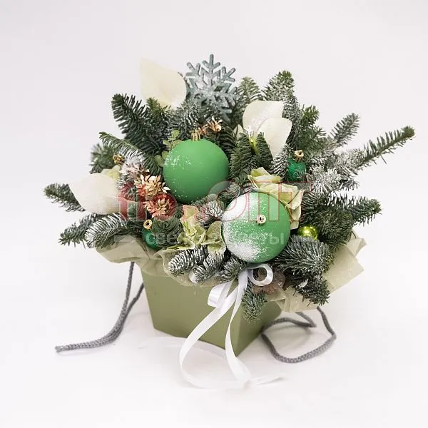 Новогодняя композиция № 58 — фото 2