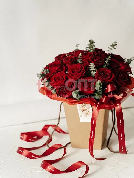 Композиция № 231 в крафтовой сумочке — фото 1