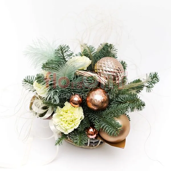 Новогодняя композиция № 46  — фото 2