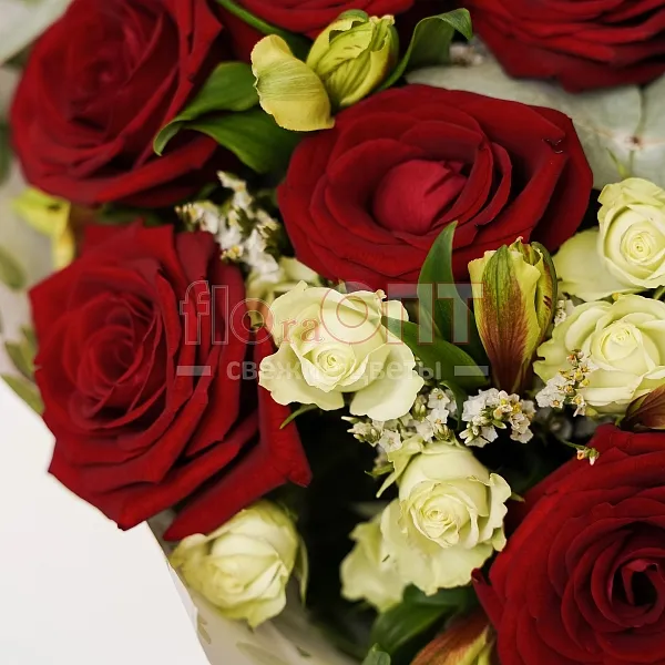 Букет № 418 с красной розой — фото 4