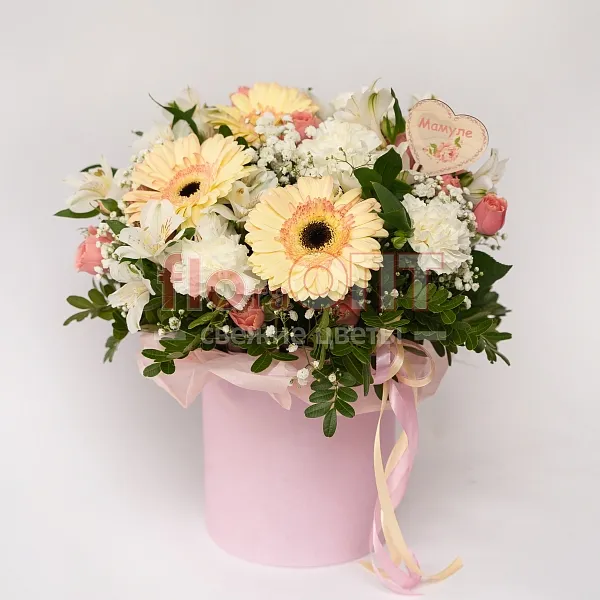 Коробка № 291 розовая  — фото 1