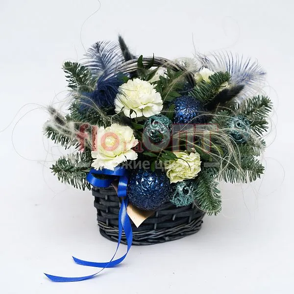 Новогодняя композиция № 45 — фото 1