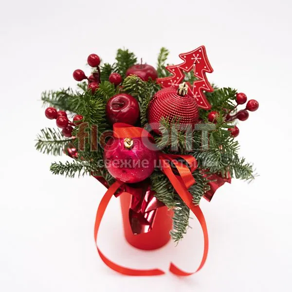 Новогодняя композиция № 50  — фото 1