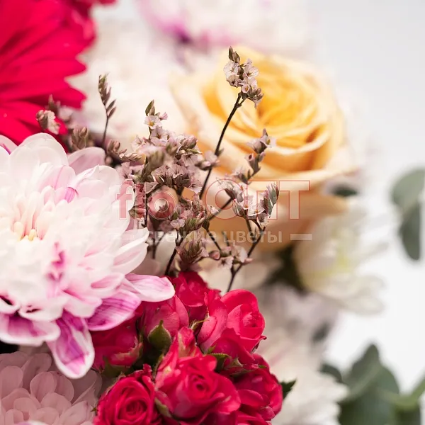 Коробка № 288 сборная с герберой  — фото 4