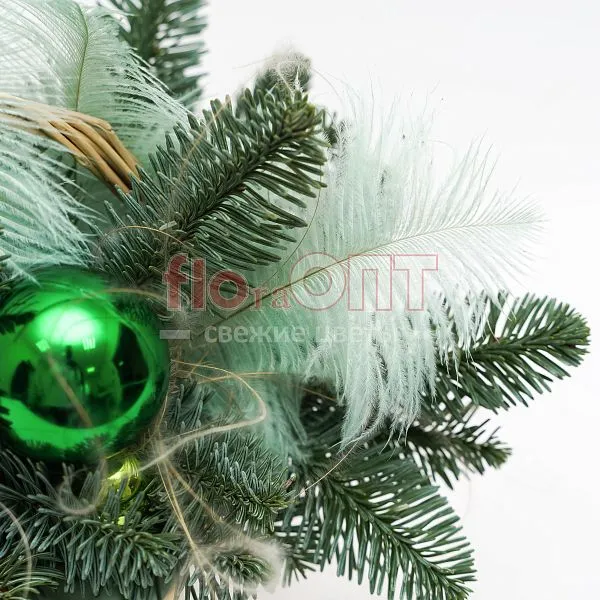 Новогодняя композиция № 47  — фото 5