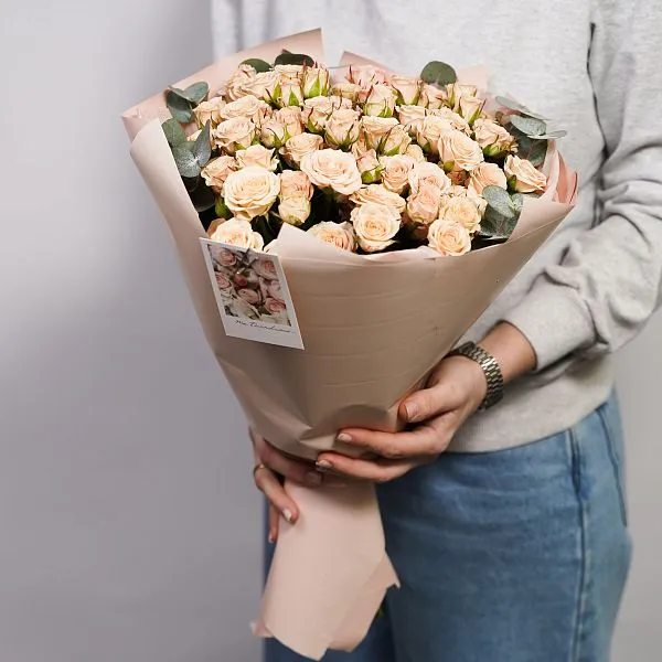 Букет № 547 с кустовой розой  — фото 1