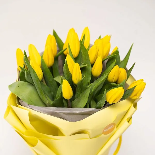 Букет № 558 из 21 тюльпана  — фото 3