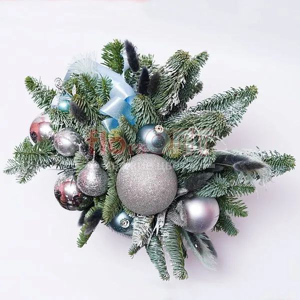 Новогодняя композиция № 25  — фото 2