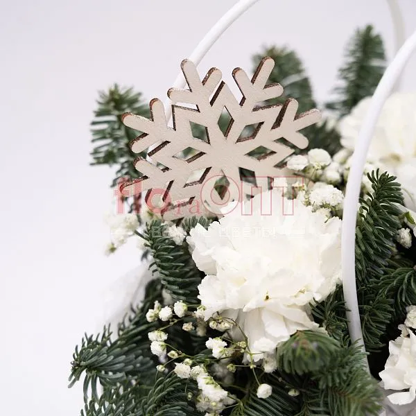 Новогодняя композиция № 55  — фото 4