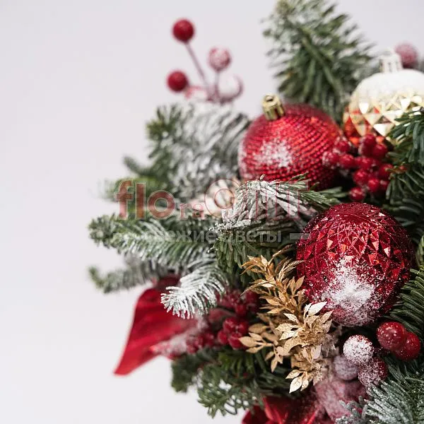 Новогодняя композиция № 53  — фото 5