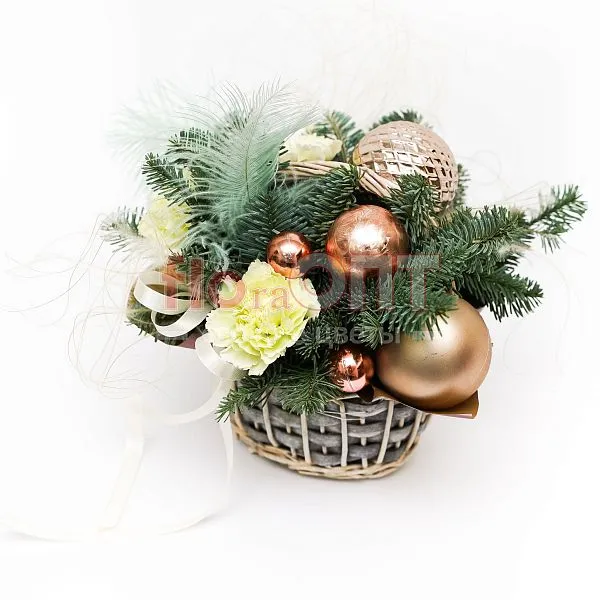 Новогодняя композиция № 46  — фото 1