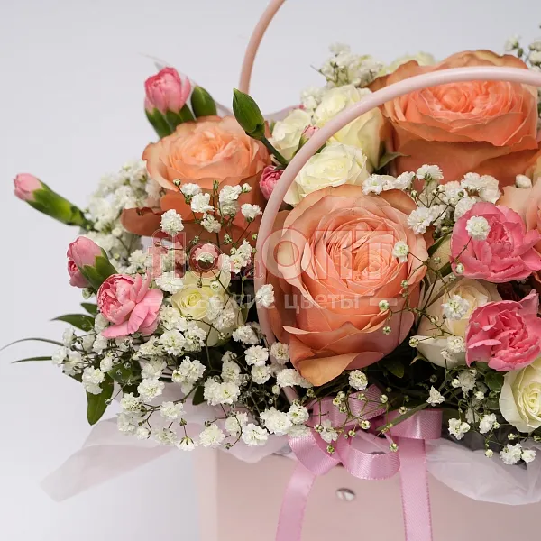 Коробка № 285 в розовых тонах — фото 3