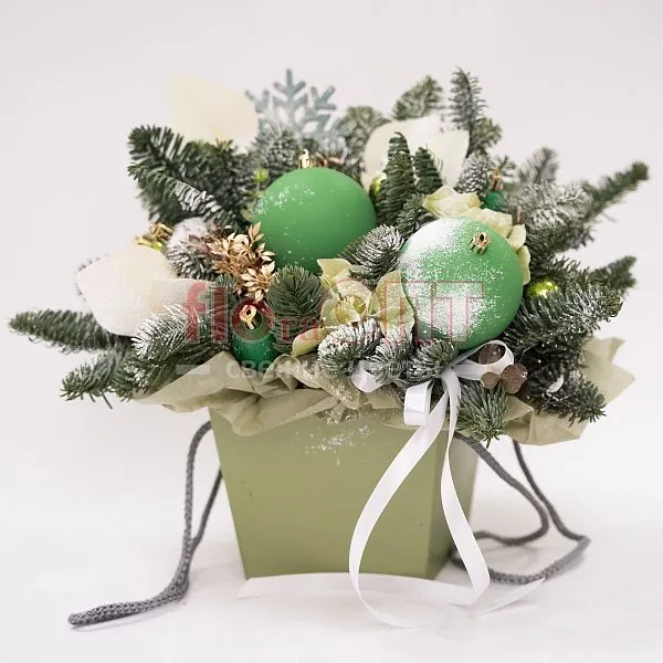 Новогодняя композиция № 58 — фото 1