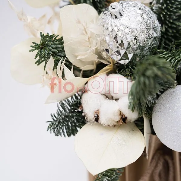 Новогодняя композиция № 56  — фото 5