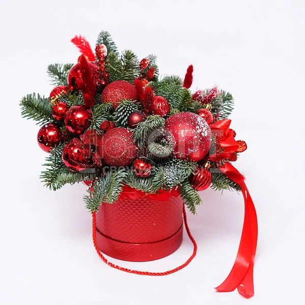 Новогодняя композиция № 31  — фото 1