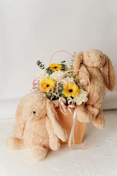 Композиция № 223 в сумочке сборная  — фото 1