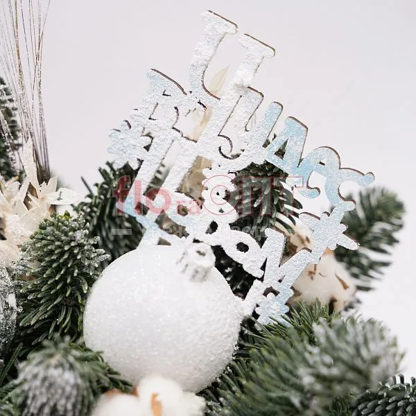 Новогодняя композиция № 56  — фото 4