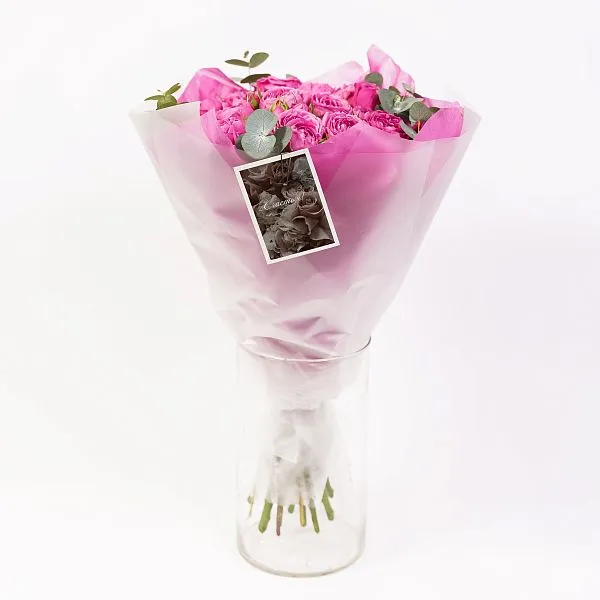 Букет № 546 с пионовидной розой  — фото 3