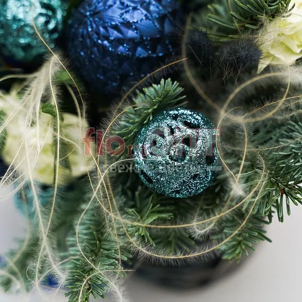 Новогодняя композиция № 45 — фото 4