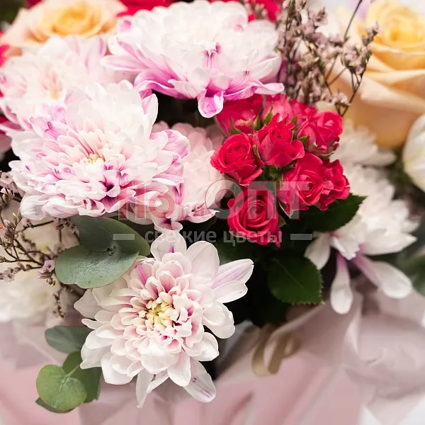 Коробка № 288 сборная с герберой  — фото 5