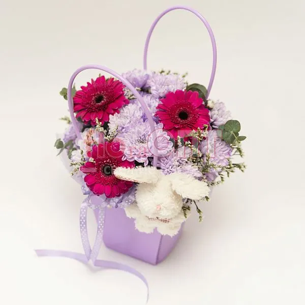 Композиция № 225 в фиолетовой сумочке  — фото 3