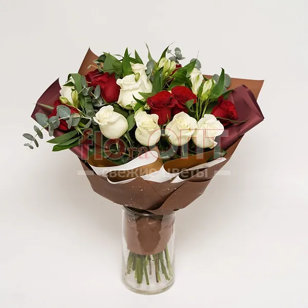 Букет № 11 с розами  — фото 1