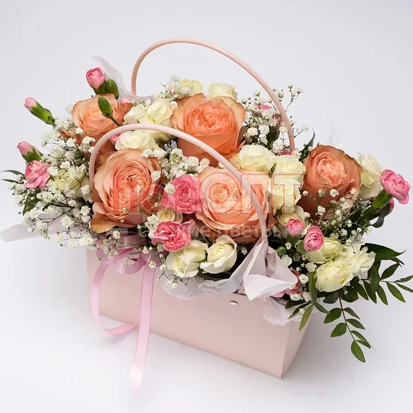 Коробка № 285 в розовых тонах — фото 2